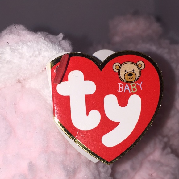 Baby Ty Cubby Cuddles The Bear 9” with Ty Tag - Picture 3 of 11